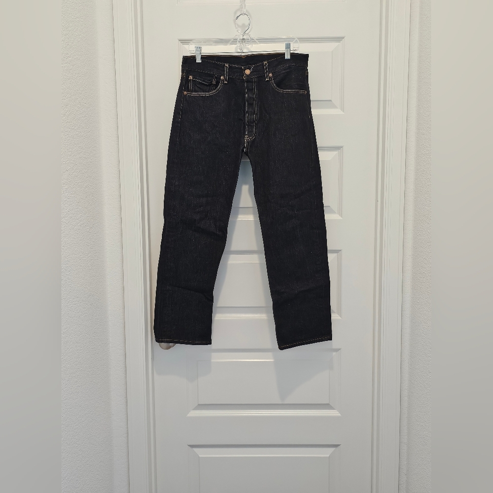 Levi Strauss Men's Dark Blue 501 Jeans, EUC, Size 34 X 30